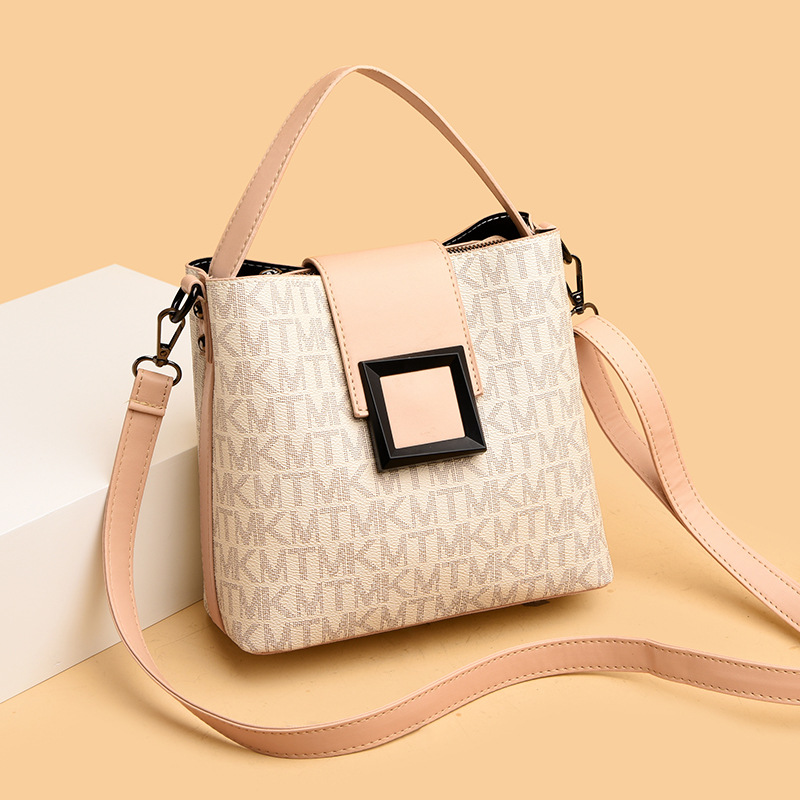 Fashion Women&#039;s Bag Women&#039;s Printed Shoulder Bag Leisure Bucket Bag Handbag Messenger Bag