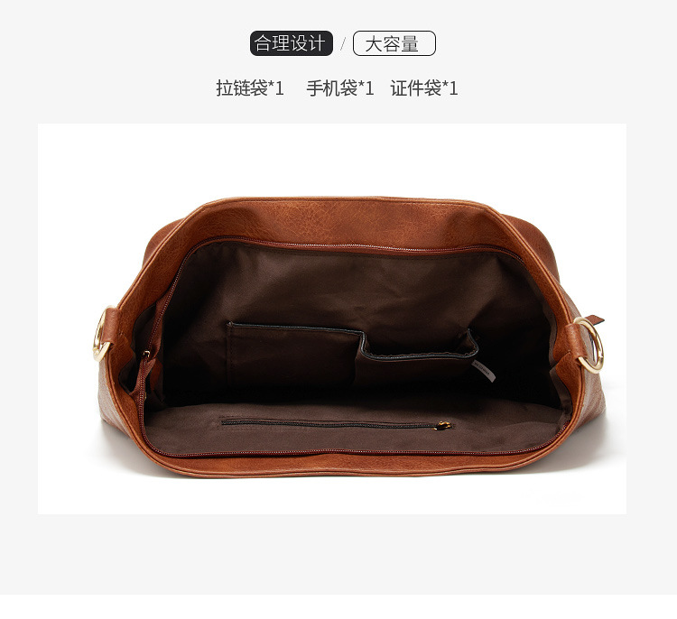 Foreign Trade 2021 Spring/Summer New Bucket Bag Snake Pattern Shoulder Bag Portable Big Bag European and American Fashion Women's Underarm Bag