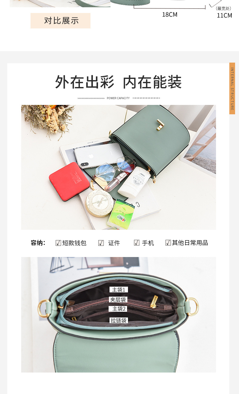 Simple Daisy Fresh Sweet Student Bag Women's Shoulder Bag Women's Cross Body Bucket Bag Stall Bag Supply