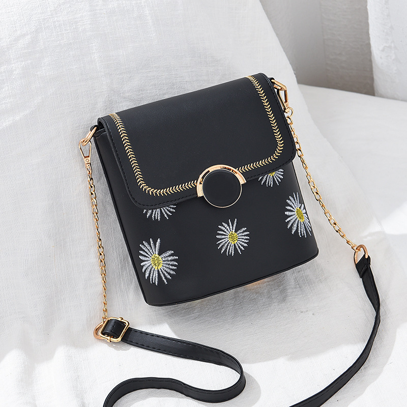 Women&#039;s Bucket bag 2020 New one-shoulder cross-body bag Korean fashion trend Daisy bag