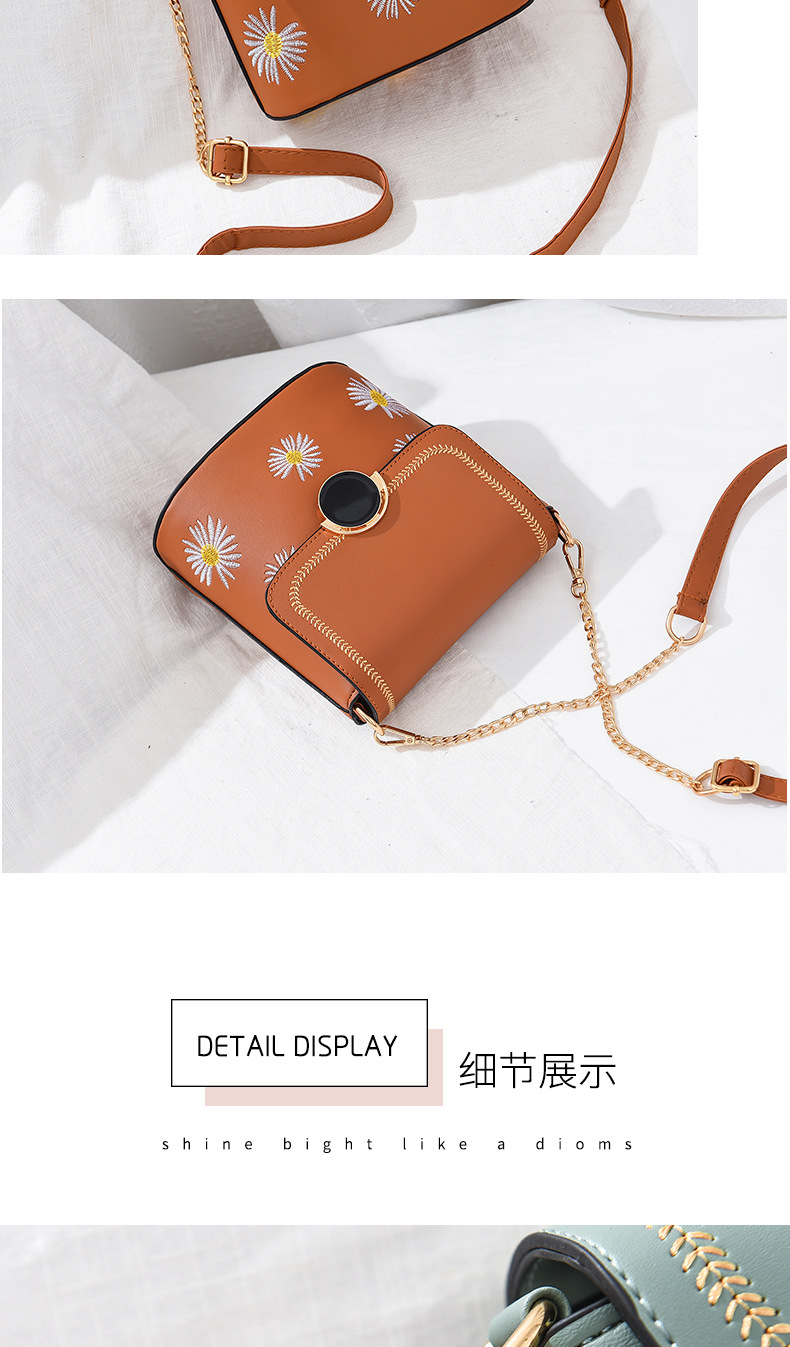 Simple Daisy bucket bag for women 2020 new line of floor stalls supply for women students with single-shoulder bags