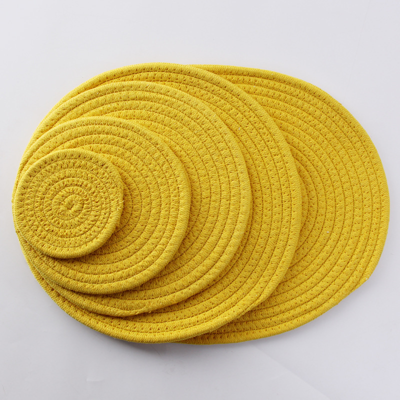 Cord Heat Resistant Heat Insulation HeatResistant Home Dining Table Cushion Coaster Bowl Mat Placemat Heat Proof Mat Cord Heat Resistant Heat Insulation HeatResistant Home Dining Table Cushion Coaster Bowl Mat Placemat Heat Proof Mat