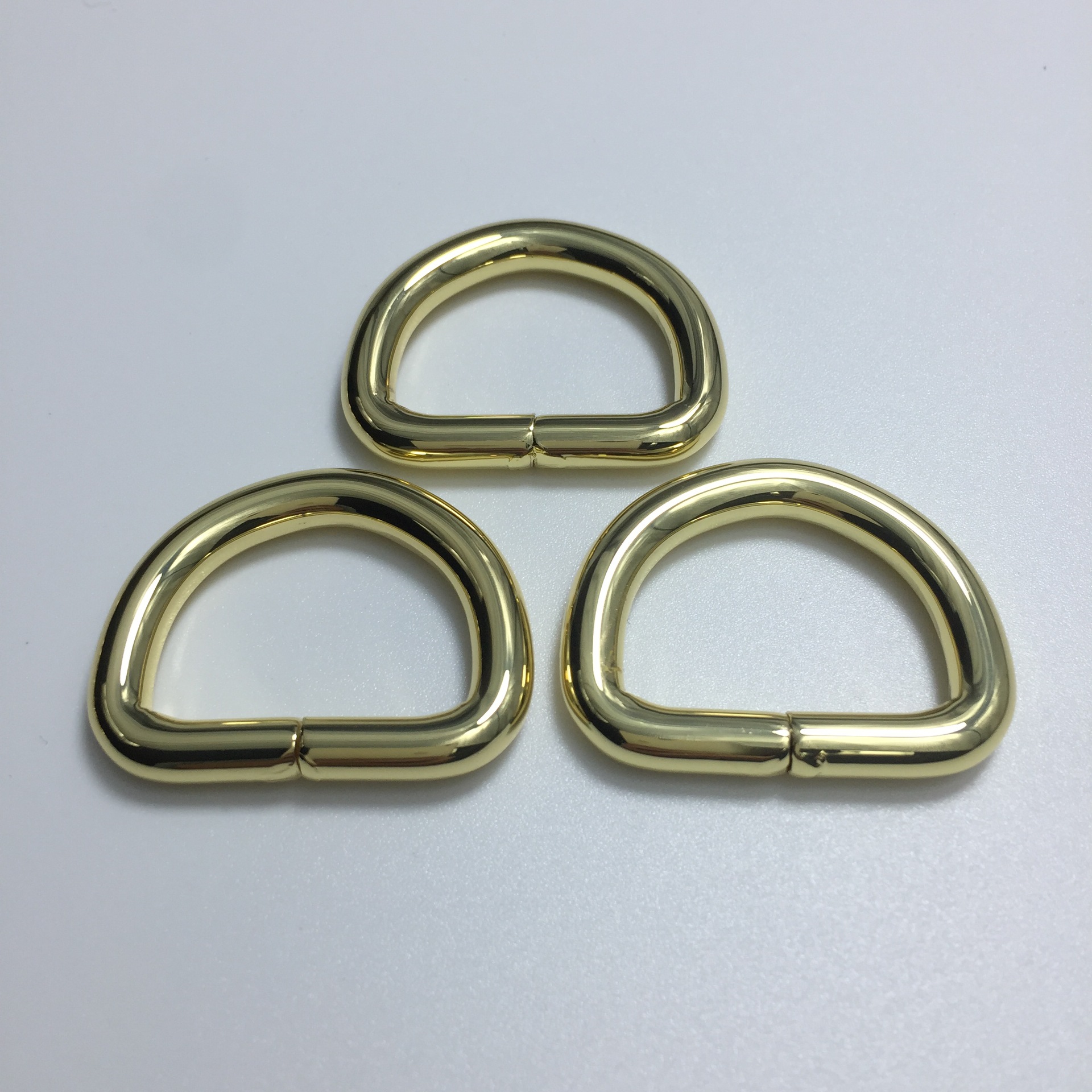 Factory Direct Sales Box And Bag Hardware Webbing Adjustable Buckle Opening D Buckle D-Shape Button Square Buckle Syringe Buckle Split Ring Buckle