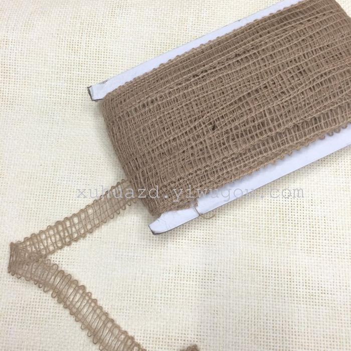 Hemp twine Ribbon webbing 2 cm rope rows of twine line Hemp twine Ribbon webbing 2 cm rope rows of twine line