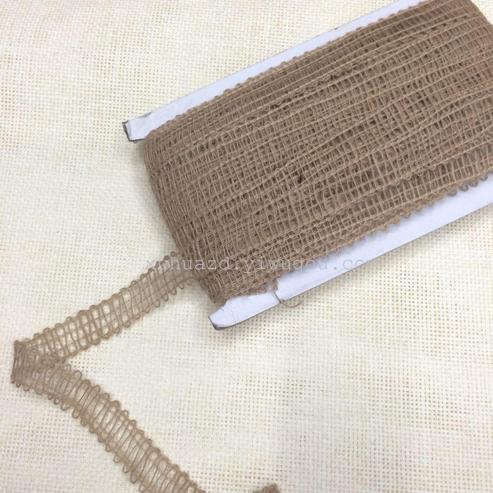 Hemp twine Ribbon webbing 2 cm rope rows of twine line