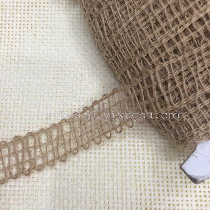 Hemp twine Ribbon webbing 2 cm rope rows of twine line Hemp twine Ribbon webbing 2 cm rope rows of twine line