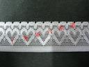 nylon mesh webbing nylon polyester love elastic elastic