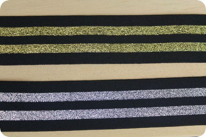 spun gold or silver nylon elastic webbing for garment spun gold or silver nylon elastic webbing for garment