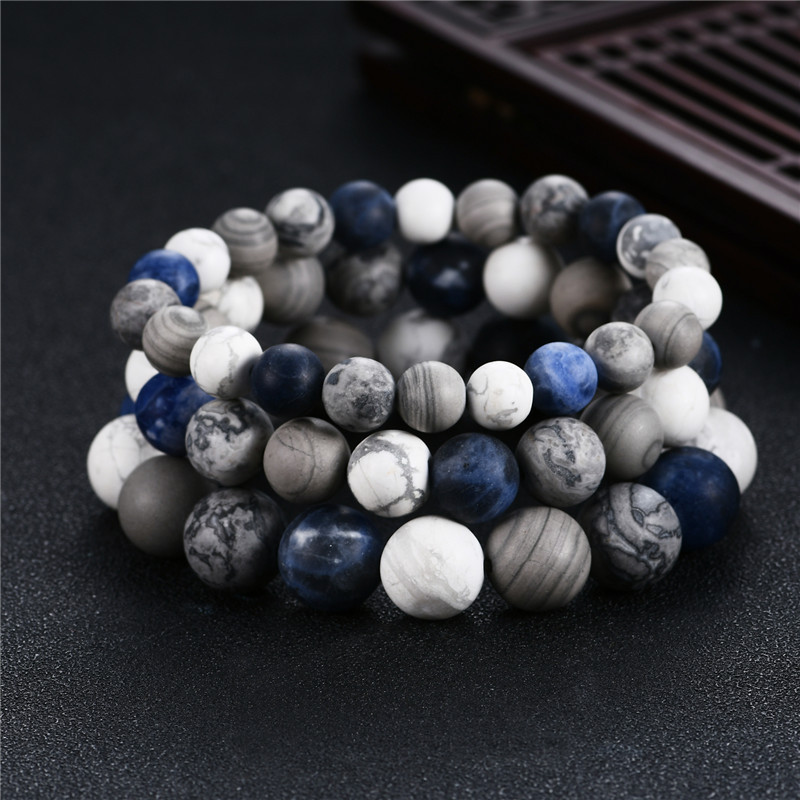Exclusive for Cross-Border New 108 PCs Wooden Bead Flower of Life Lotus Buddha Statue Lifeblood Yoga Stretch Bracelet Necklace
