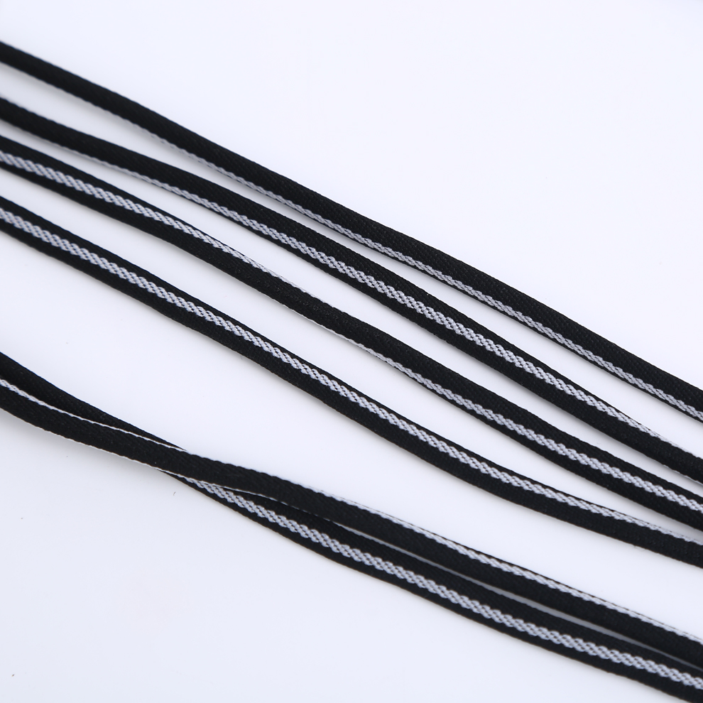 Black and White Two-Tone Core Filament Handmade Beaded Wire Prayer Beads String Bracelet Necklace Thread Elastic String Headband Thread