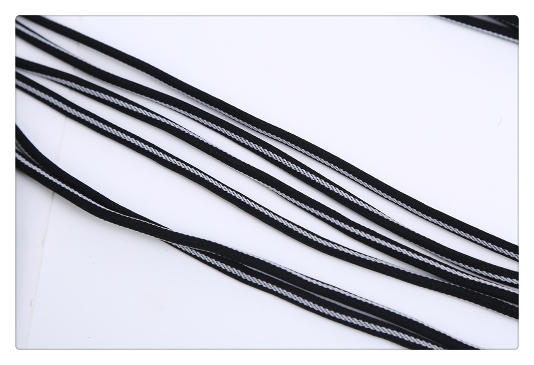 Black and White Two-Tone Core Filament Handmade Beaded Wire Prayer Beads String Bracelet Necklace Thread Elastic String Headband Thread