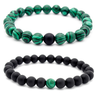 2020 Cross-Border Seven-Vessel Alloy Accessory Volcanic Stone Aromatherapy Beaded Bracelet Stone Yoga Bracelet