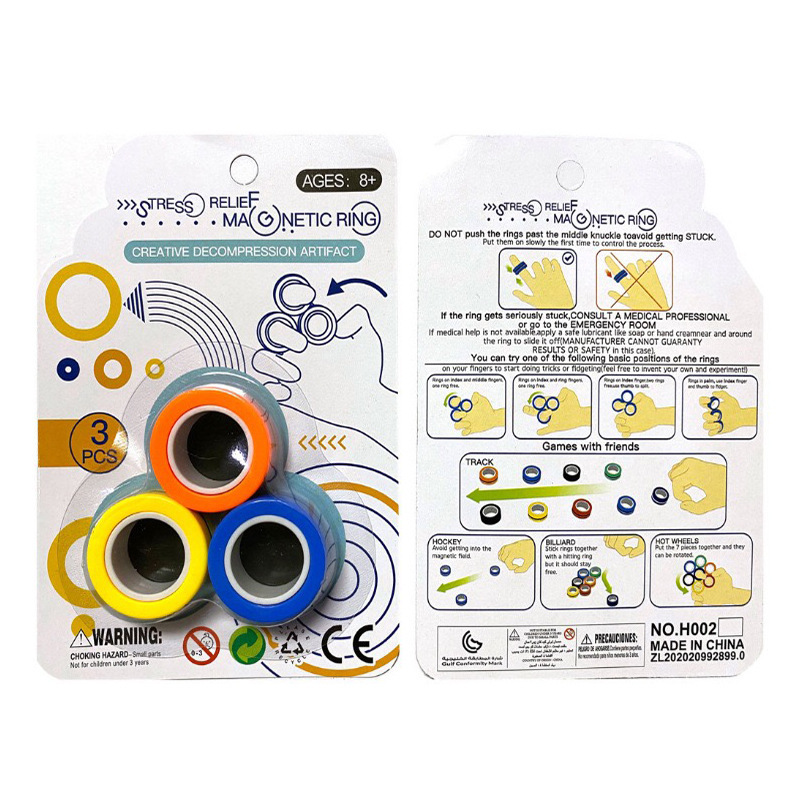 force bracelet ring rotating bracelet toy fingertip gyro decompression artifact crossborder doublespeak hot style