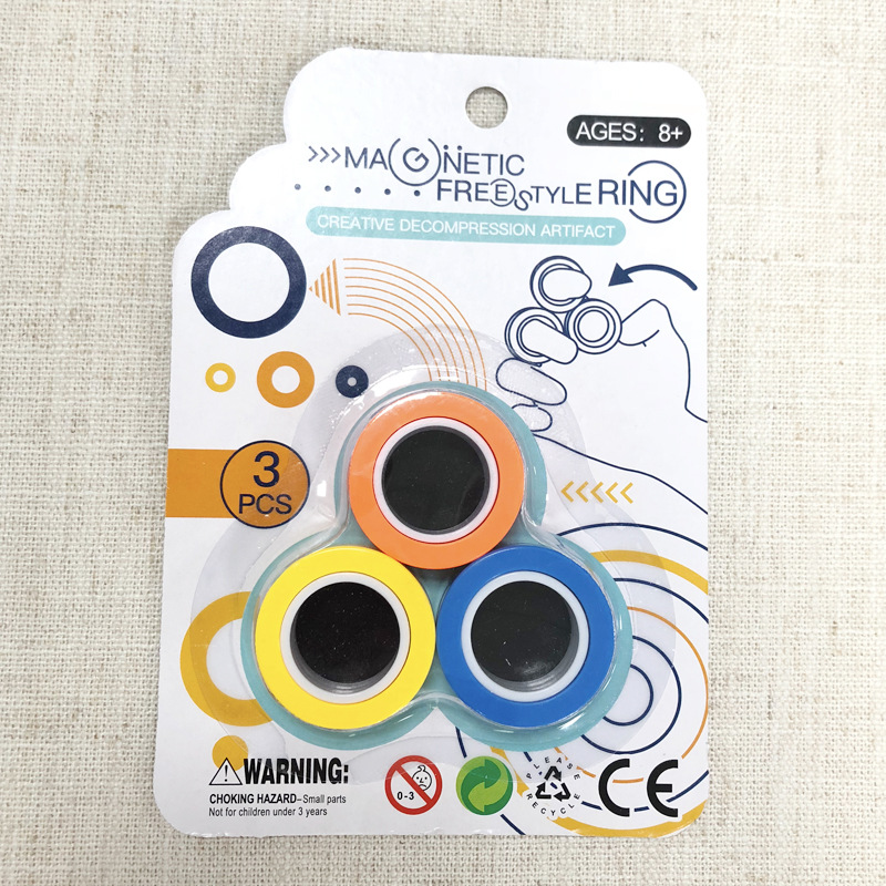 force bracelet ring rotating bracelet toy fingertip gyro decompression artifact crossborder doublespeak hot style