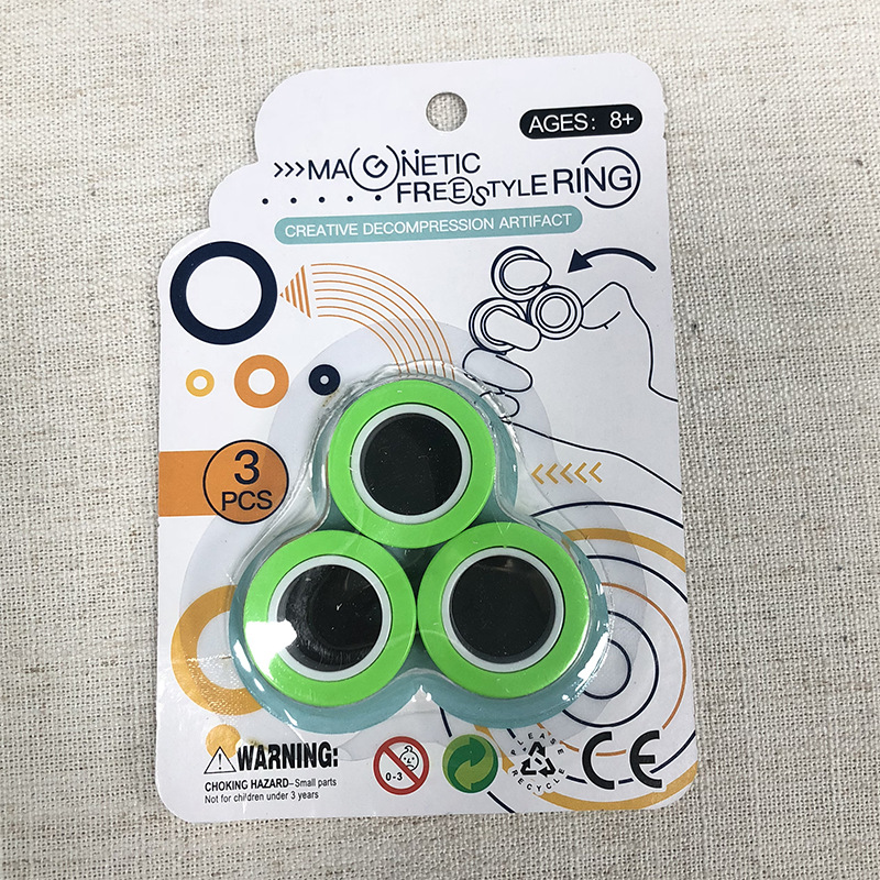 force bracelet ring rotating bracelet toy fingertip gyro decompression artifact crossborder doublespeak hot style