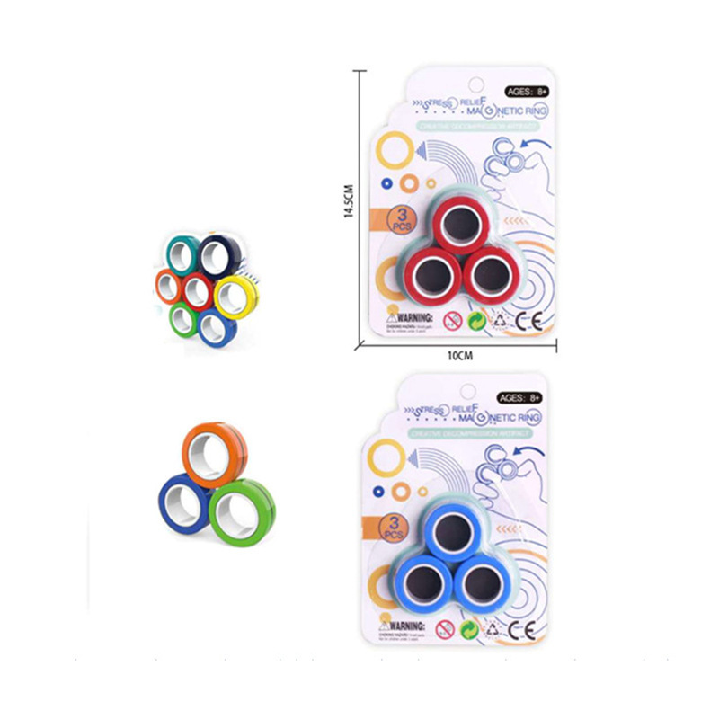 force bracelet ring rotating bracelet toy fingertip gyro decompression artifact crossborder doublespeak hot style