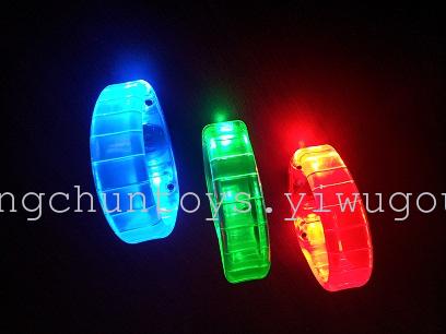 LED glow bracelet ring voice control voice-activated hands bracelets glow bracelets glow toys