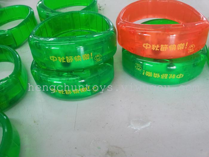 LED glow bracelet ring voice control voice-activated hands bracelets glow bracelets glow toys