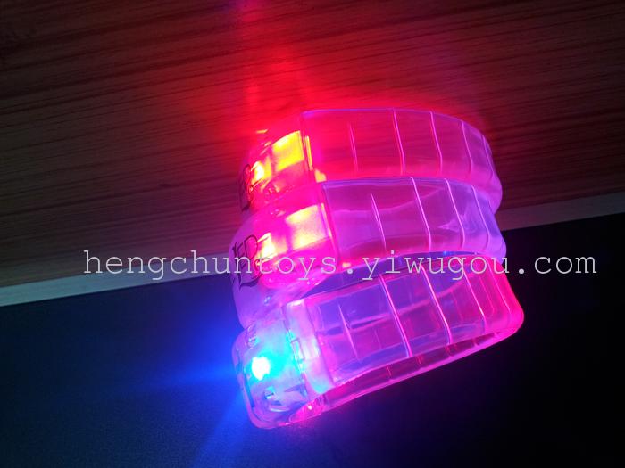 LED glow bracelet ring voice control voice-activated hands bracelets glow bracelets glow toys