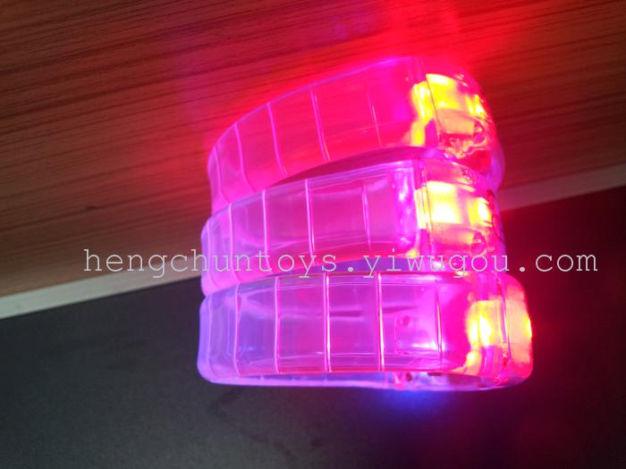 LED glow bracelet ring voice control voice-activated hands bracelets glow bracelets glow toys