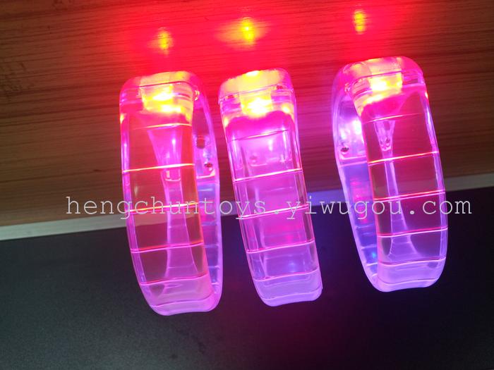 LED glow bracelet ring voice control voice-activated hands bracelets glow bracelets glow toys