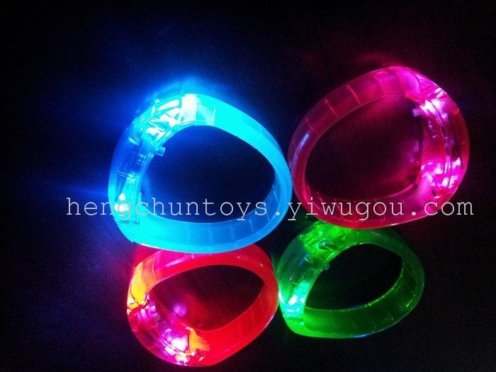 LED glow bracelet ring voice control voice-activated hands bracelets glow bracelets glow toys