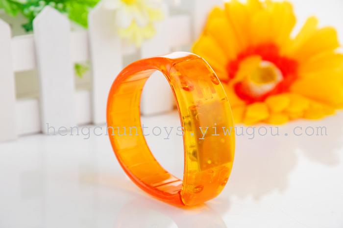 LED glow bracelet ring voice control voice-activated hands bracelets glow bracelets glow toys