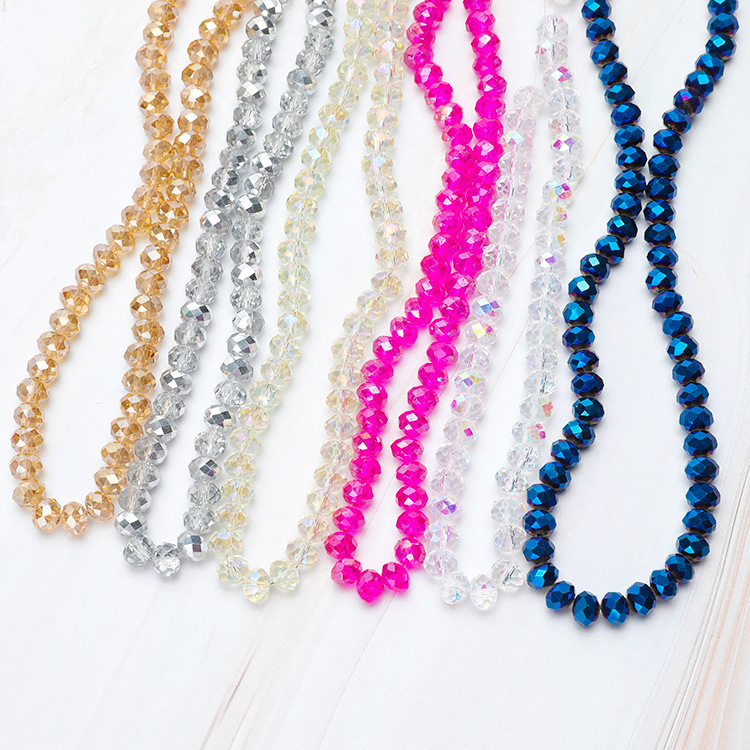 Fashion New Flat Beads Wheel Beads 4 Hole Green  Wholesale Bracelet DIY Loose Beads Accessories Accessories