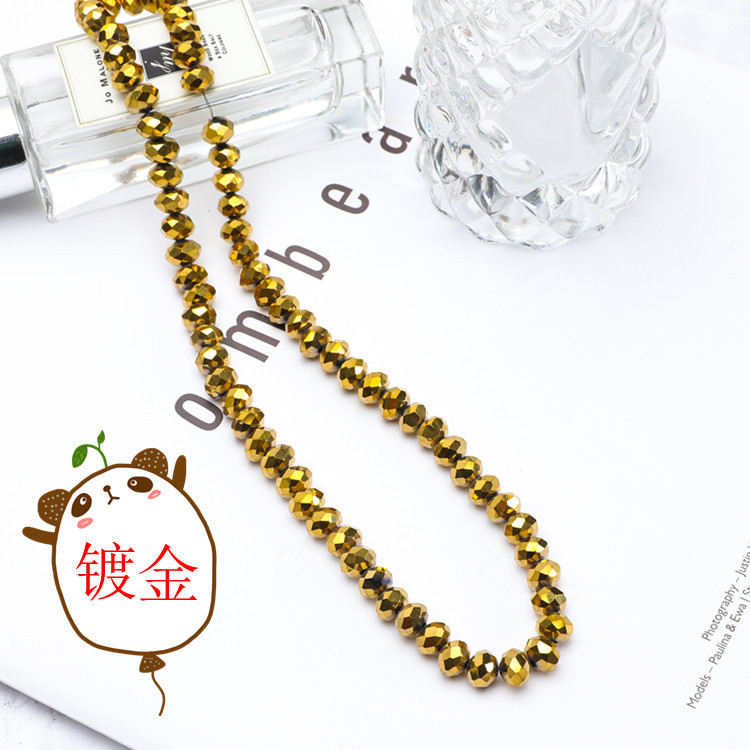 Fashion New Flat Beads Wheel Beads 4 Hole Green  Wholesale Bracelet DIY Loose Beads Accessories Accessories