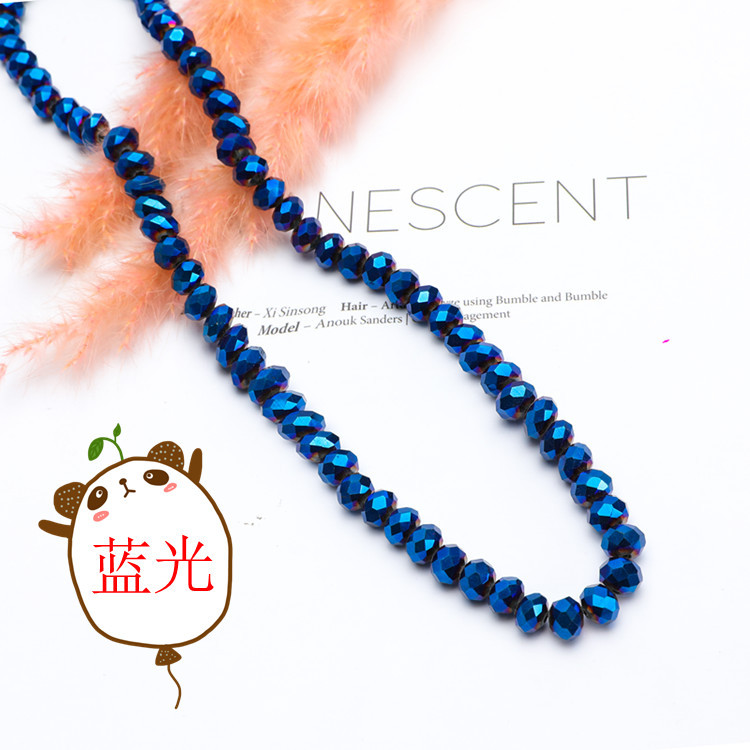 Fashion New Flat Beads Wheel Beads 4 Hole Green  Wholesale Bracelet DIY Loose Beads Accessories Accessories