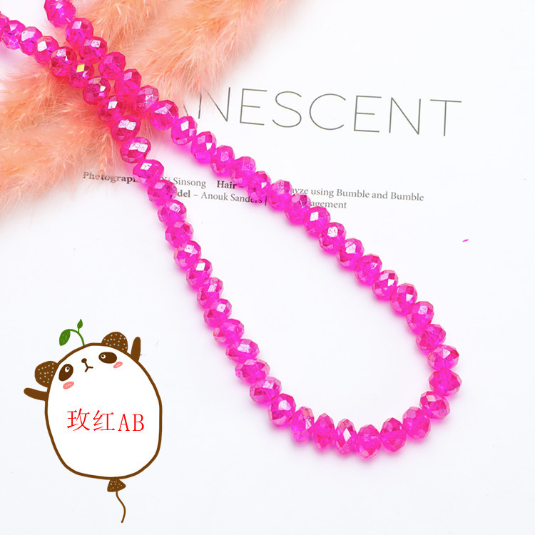 Fashion New Flat Beads Wheel Beads 4 Hole Green  Wholesale Bracelet DIY Loose Beads Accessories Accessories