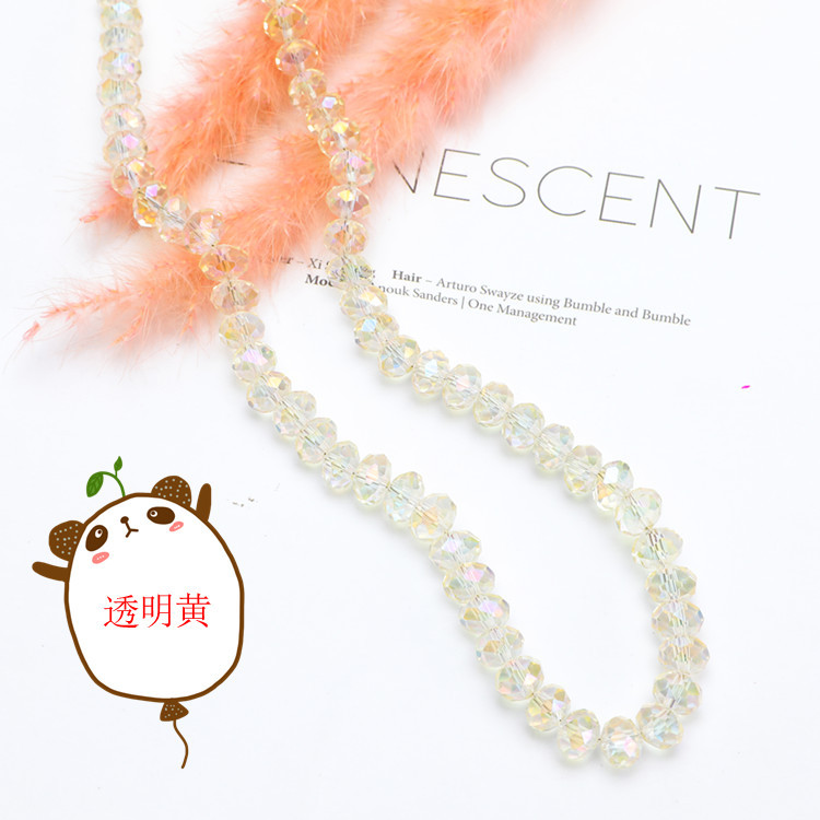 Fashion New Flat Beads Wheel Beads 4 Hole Green  Wholesale Bracelet DIY Loose Beads Accessories Accessories
