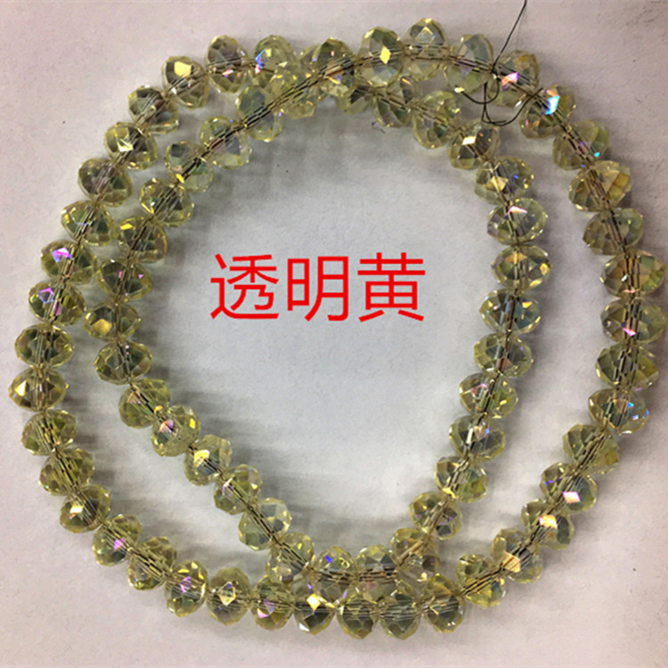 Fashion New Flat Beads Wheel Beads 4 Hole Green  Wholesale Bracelet DIY Loose Beads Accessories Accessories