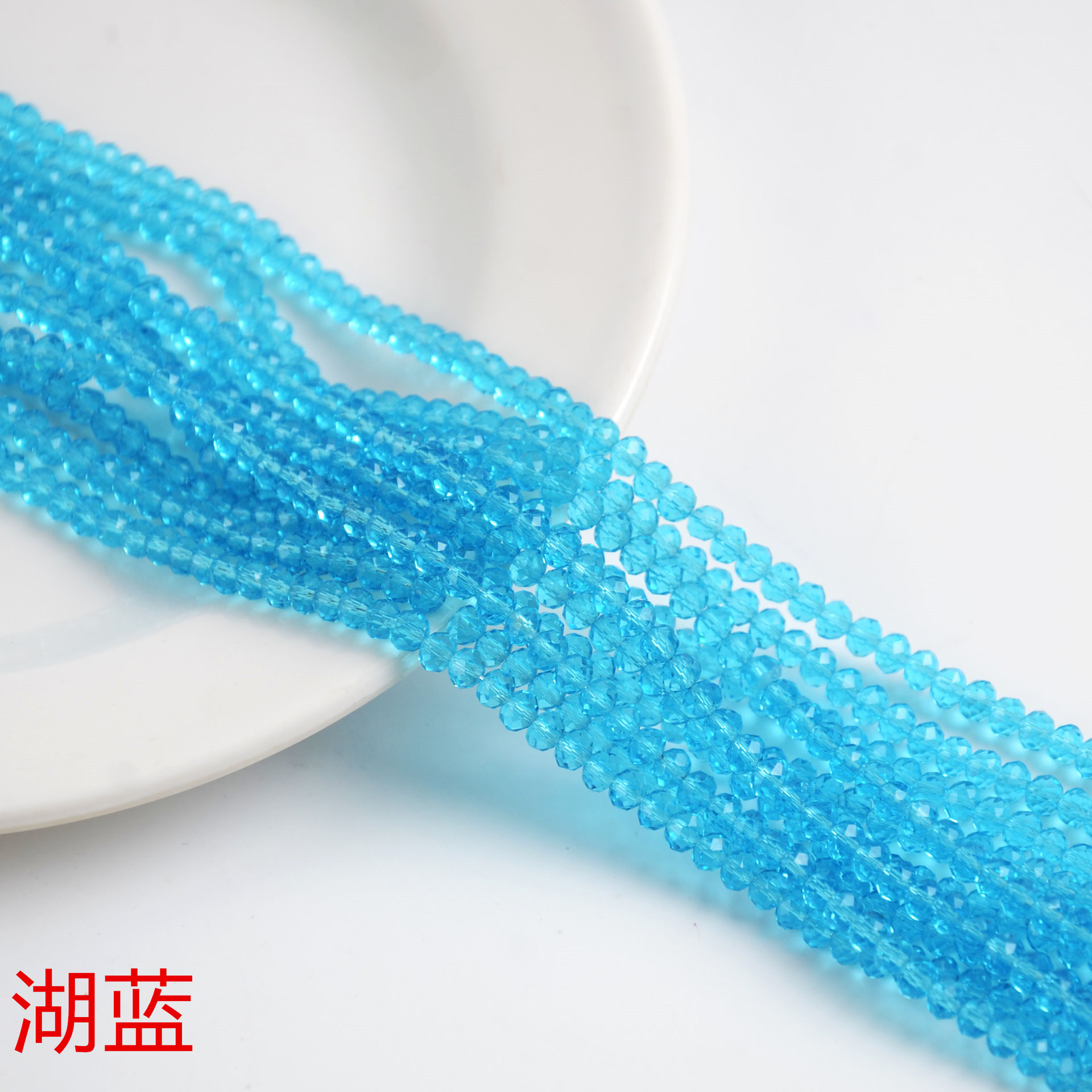 Fashion New Flat Beads Wheel Beads 4 Hole Green  Wholesale Bracelet DIY Loose Beads Accessories Accessories
