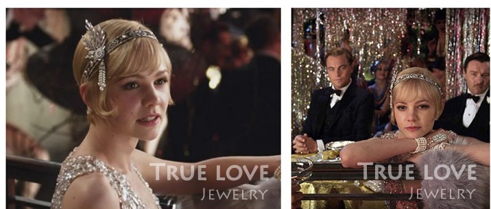 Great Gatsby Same Bracelet Ornament Ring Integrated Chain Yiwu Small Commodity Accessories Wholesale