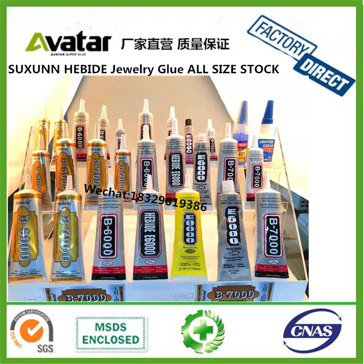 ZHANLIDA T7000 black glue bonding for Leather Rubber Metal DIY Bracelet Jewelry Accessories glue