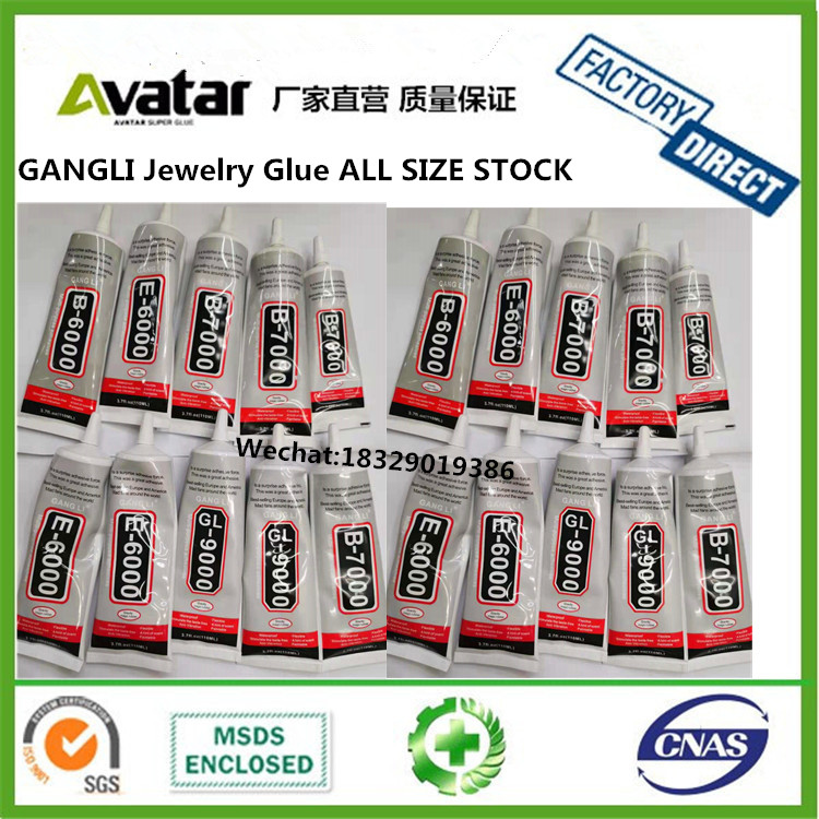 ZHANLIDA T7000 black glue bonding for Leather Rubber Metal DIY Bracelet Jewelry Accessories glue