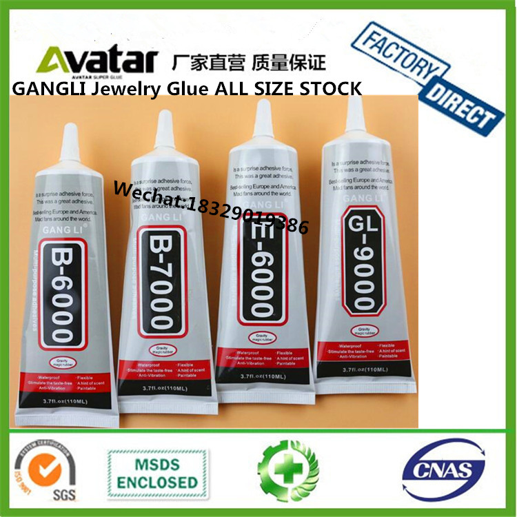 ZHANLIDA T7000 black glue bonding for Leather Rubber Metal DIY Bracelet Jewelry Accessories glue