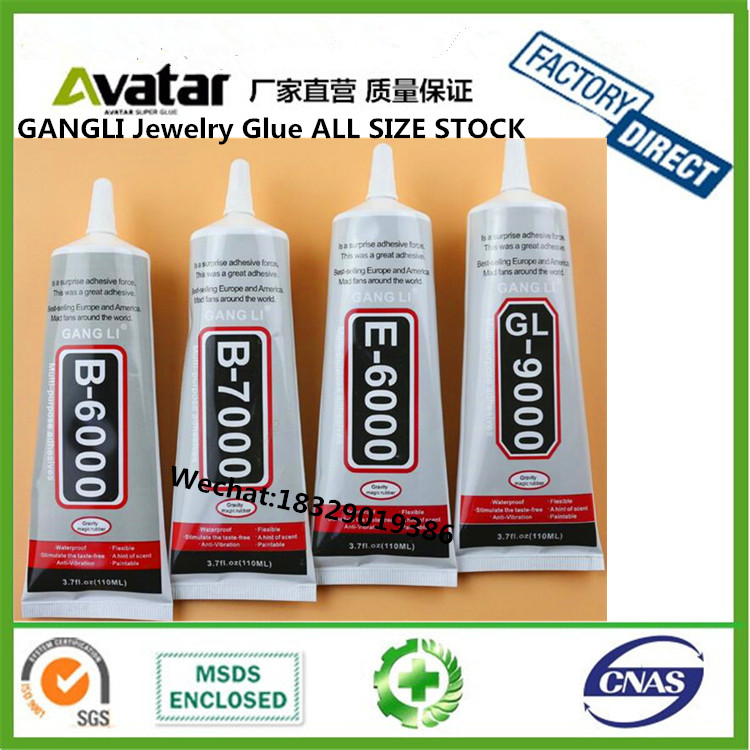 ZHANLIDA T7000 black glue bonding for Leather Rubber Metal DIY Bracelet Jewelry Accessories glue