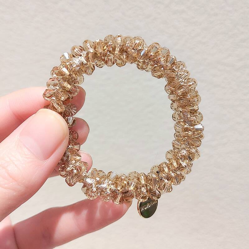 Korea East Gate Headband Simple hair Rope Crystal bracelet Rubber Band Pearl Tag Hair Ring Small Bracelet Headband Korea East Gate Headband Simple hair Rope Crystal bracelet Rubber Band Pearl Tag Hair Ring Small Bracelet Headband