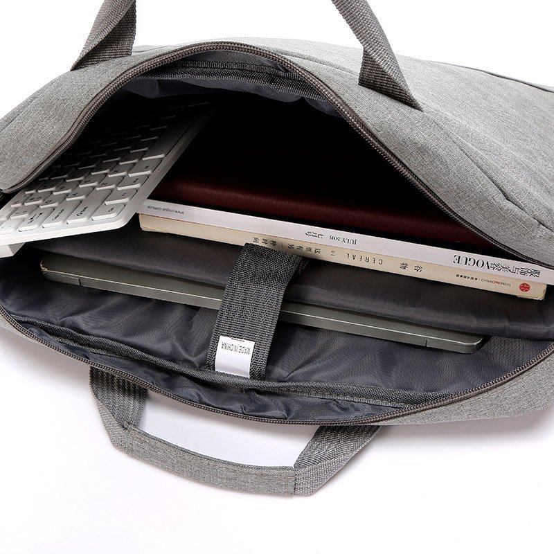 Computer Hand-Carrying Shoulder Bag Briefcase Men&#039;s and Women&#039;s Business Notebook Handbag 15.6-Inch Computer Bag