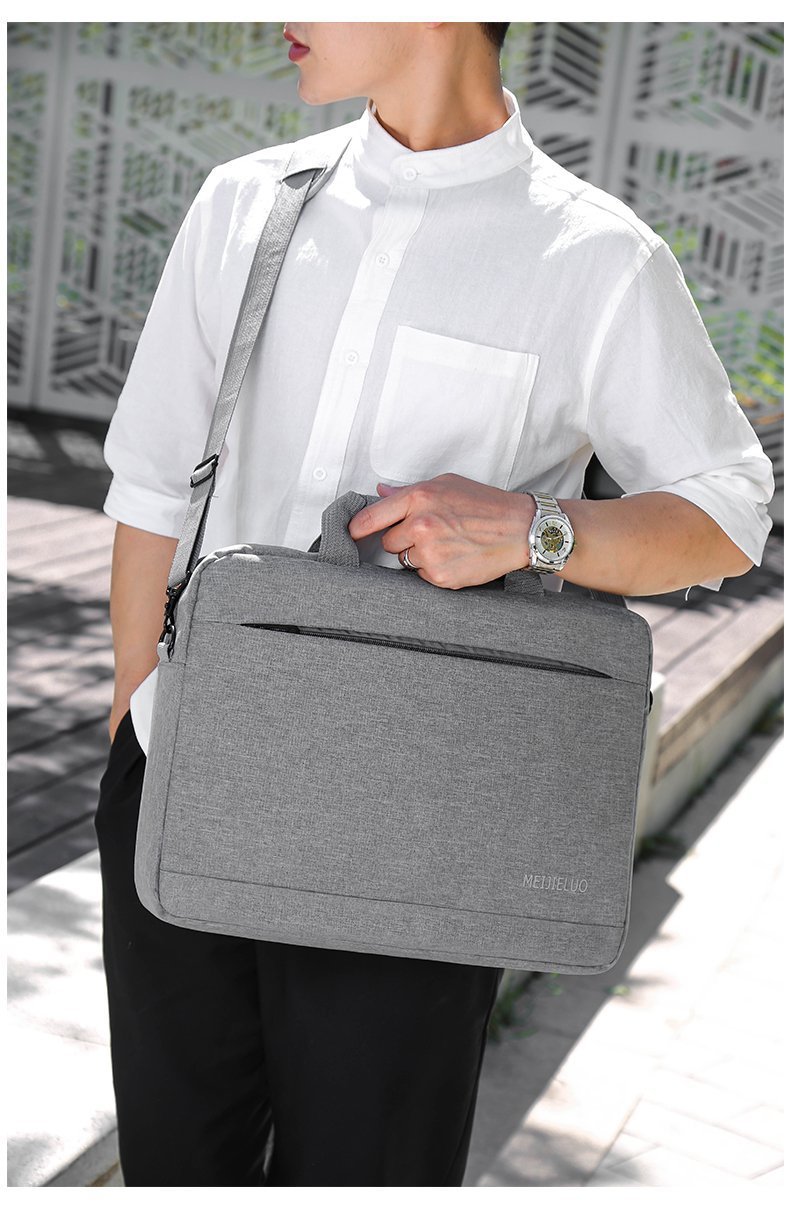 Computer Hand-Carrying Shoulder Bag Briefcase Men's and Women's Business Notebook Handbag 15.6-Inch Computer Bag Computer Hand-Carrying Shoulder Bag Briefcase Men's and Women's Business Notebook Handbag 15.6-Inch Computer Bag