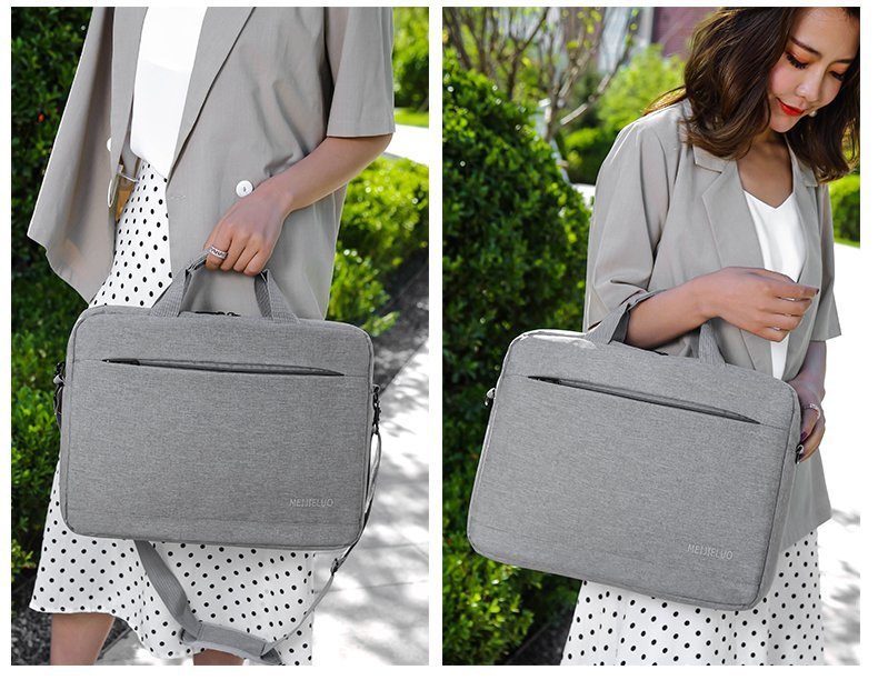 Computer Hand-Carrying Shoulder Bag Briefcase Men's and Women's Business Notebook Handbag 15.6-Inch Computer Bag Computer Hand-Carrying Shoulder Bag Briefcase Men's and Women's Business Notebook Handbag 15.6-Inch Computer Bag