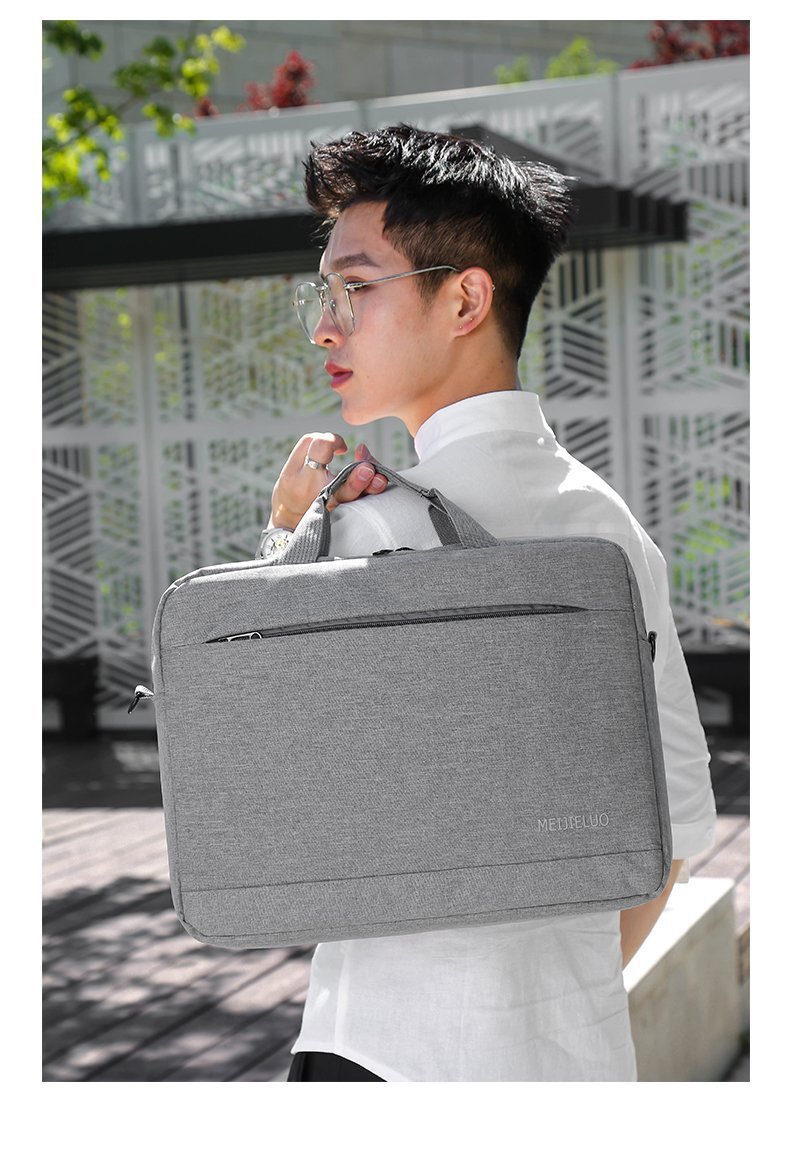 Computer Hand-Carrying Shoulder Bag Briefcase Men's and Women's Business Notebook Handbag 15.6-Inch Computer Bag Computer Hand-Carrying Shoulder Bag Briefcase Men's and Women's Business Notebook Handbag 15.6-Inch Computer Bag