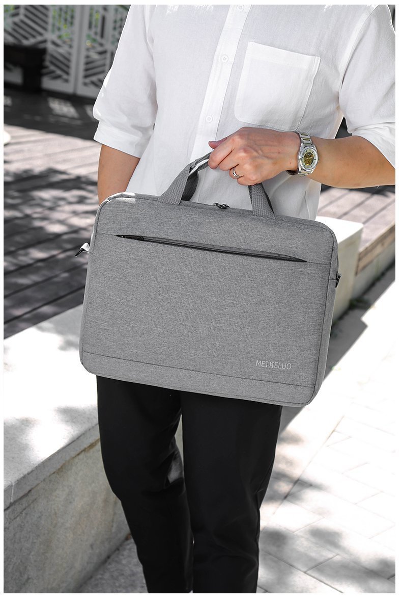 Computer Hand-Carrying Shoulder Bag Briefcase Men's and Women's Business Notebook Handbag 15.6-Inch Computer Bag Computer Hand-Carrying Shoulder Bag Briefcase Men's and Women's Business Notebook Handbag 15.6-Inch Computer Bag