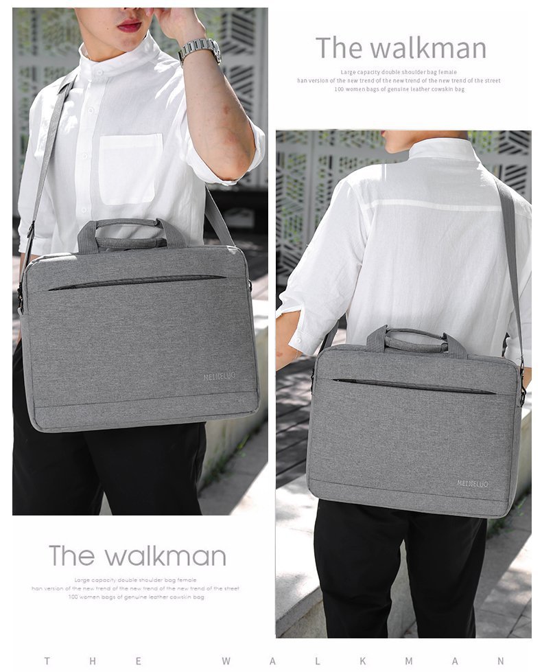 Computer Hand-Carrying Shoulder Bag Briefcase Men's and Women's Business Notebook Handbag 15.6-Inch Computer Bag Computer Hand-Carrying Shoulder Bag Briefcase Men's and Women's Business Notebook Handbag 15.6-Inch Computer Bag