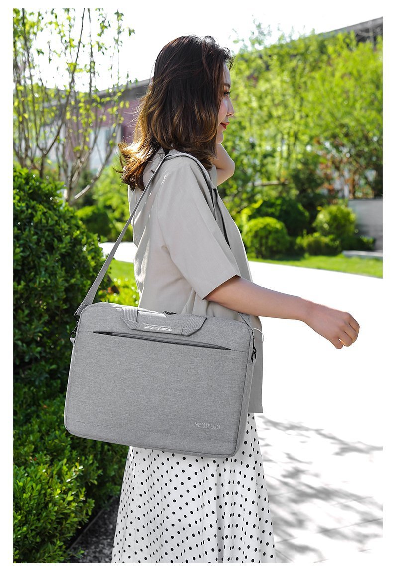 Computer Hand-Carrying Shoulder Bag Briefcase Men's and Women's Business Notebook Handbag 15.6-Inch Computer Bag Computer Hand-Carrying Shoulder Bag Briefcase Men's and Women's Business Notebook Handbag 15.6-Inch Computer Bag