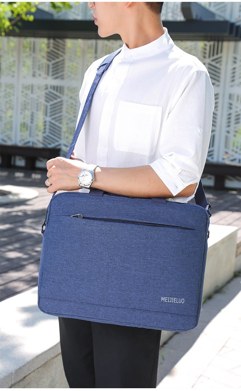 Computer Hand-Carrying Shoulder Bag Briefcase Men's and Women's Business Notebook Handbag 15.6-Inch Computer Bag Computer Hand-Carrying Shoulder Bag Briefcase Men's and Women's Business Notebook Handbag 15.6-Inch Computer Bag