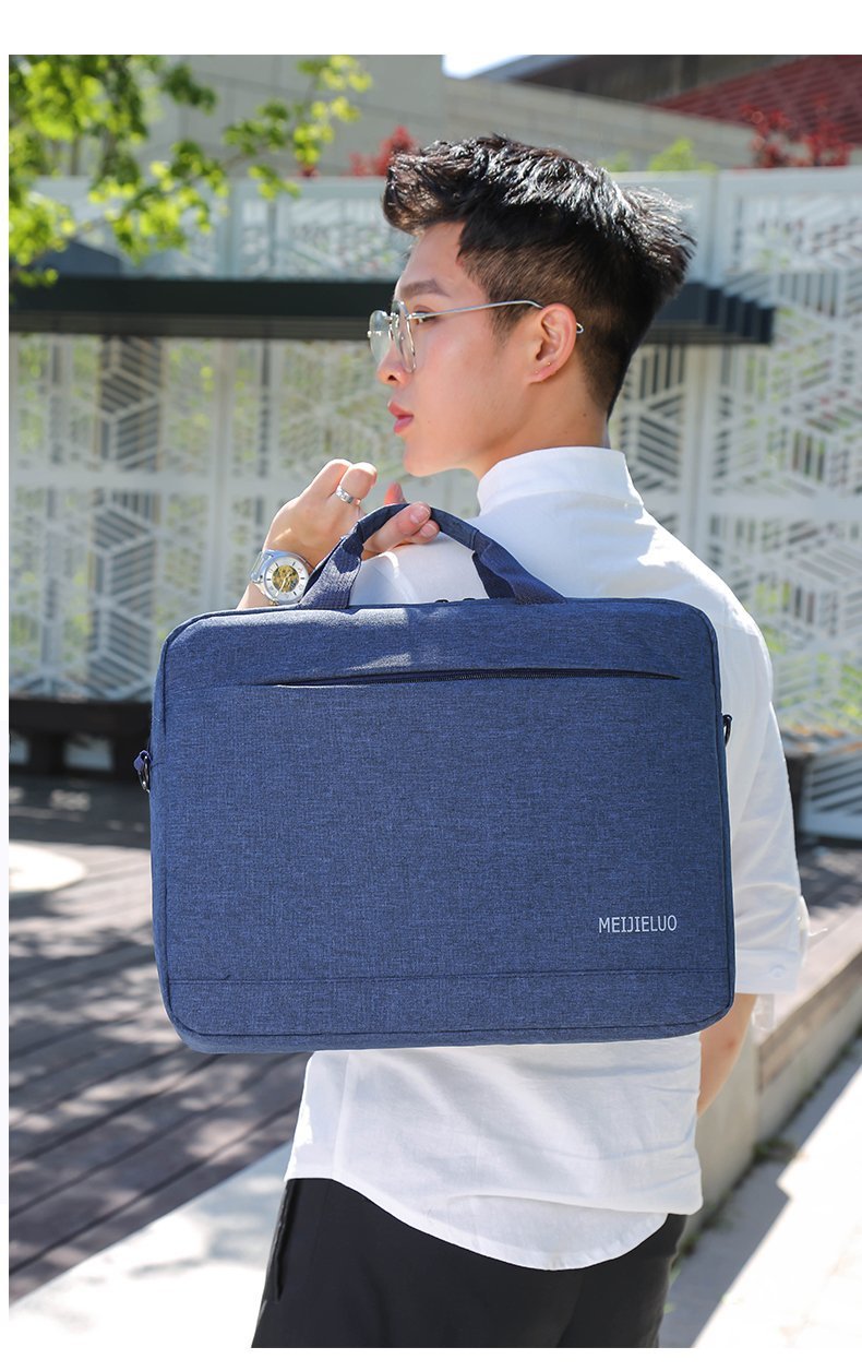 Computer Hand-Carrying Shoulder Bag Briefcase Men's and Women's Business Notebook Handbag 15.6-Inch Computer Bag Computer Hand-Carrying Shoulder Bag Briefcase Men's and Women's Business Notebook Handbag 15.6-Inch Computer Bag