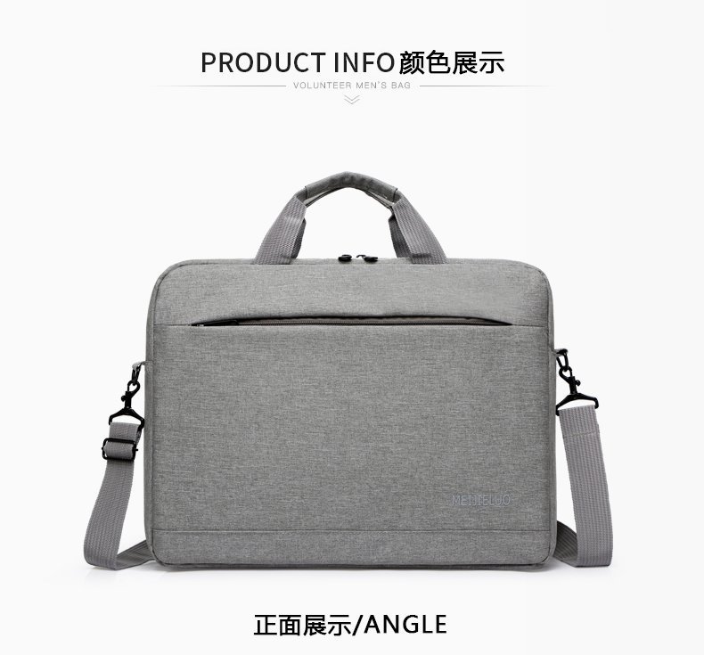 Computer Hand-Carrying Shoulder Bag Briefcase Men's and Women's Business Notebook Handbag 15.6-Inch Computer Bag Computer Hand-Carrying Shoulder Bag Briefcase Men's and Women's Business Notebook Handbag 15.6-Inch Computer Bag